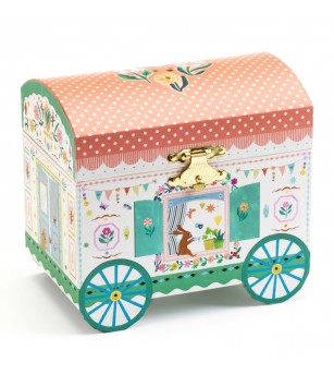 Cutie muzicala Enchanted Caravan, Djeco - Instrumente muzicale