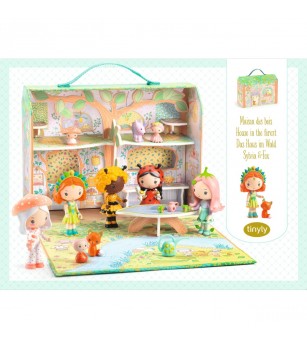 Colectia Tinyly Casuta din padure, Djeco - Jocuri de rol