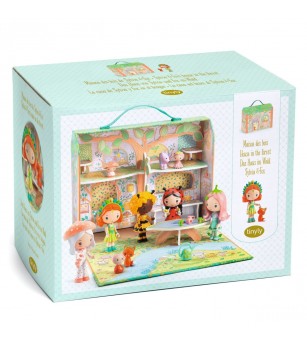 Colectia Tinyly Casuta din padure, Djeco - Jocuri de rol