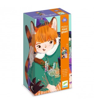 Puzzle gigant Magicianul Pio, Djeco - Puzzle-uri