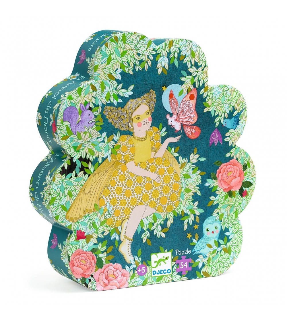 Puzzle Arborele Florei, Djeco - Puzzle-uri