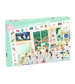 Puzzle observatie Scoala de dans, Djeco - Puzzle-uri