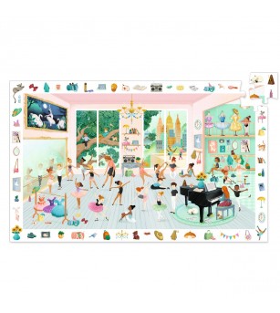 Puzzle observatie Scoala de dans, Djeco - Puzzle-uri