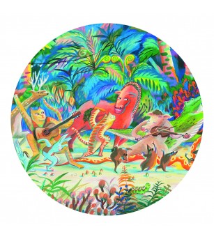 Puzzle galerie Trupa muzicala din padure, Djeco - Puzzle-uri