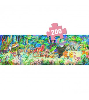 Puzzle galerie Trupa muzicala din padure, Djeco - Puzzle-uri