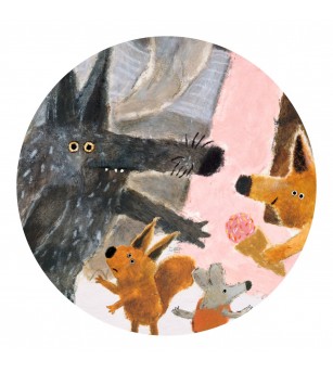 Puzzle galerie Fiesta animalelor, Djeco - Puzzle-uri