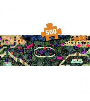 Puzzle galerie Regatul pisicilor, Djeco - Puzzle-uri