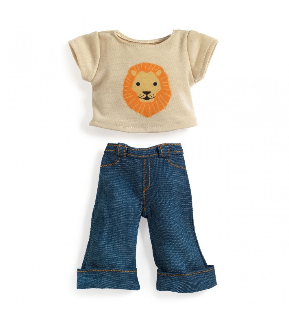 Outfit Ivory papusa, Djeco - Papusi si jucarii de plus