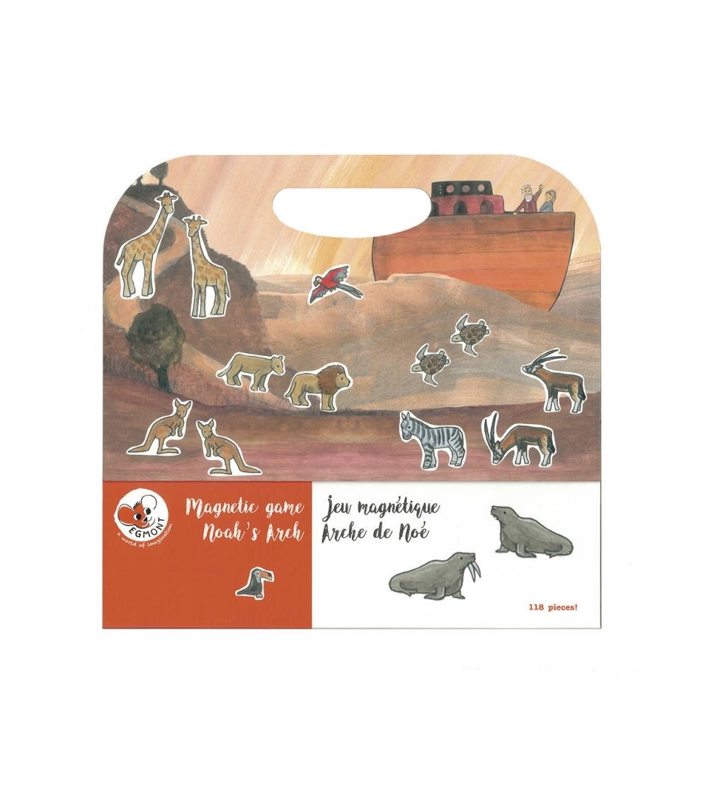 Arca lui Noe, set magnetic Egmont Toys - Jucarii magnetice