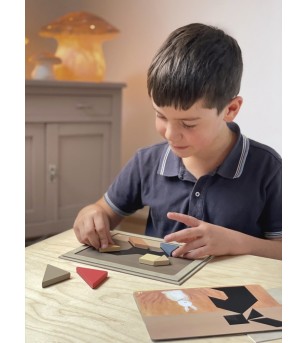 Joc magnetic Tangram, Egmont Toys - Jucarii magnetice