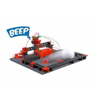 Kit STEM de construit circuite electrice E-tec, Fischertechnik - Jucării științifice