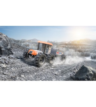 Kit STEM Tractor de asamblat si manevrat, Fischertechnik - Jucării științifice