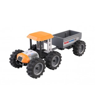 Kit STEM Tractor de asamblat si manevrat, Fischertechnik - Jucării științifice