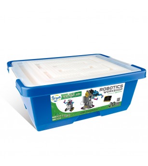 Kit STEM Workshop de robotica compatibil cu micro:bit, Gigo Toys - Jucării științifice