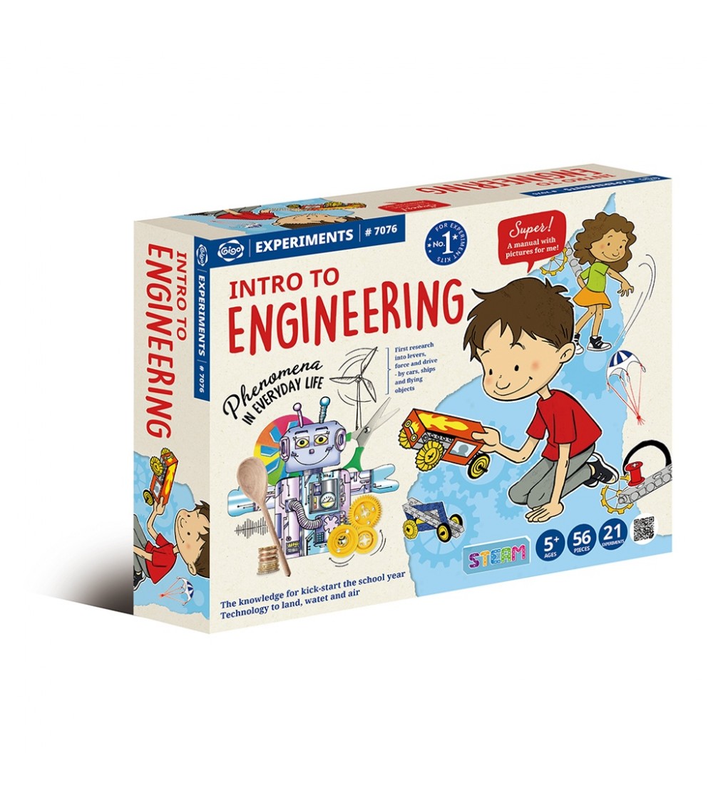 Kit STEM Primele principii ale fizicii aplicate, Gigo Toys - Jucării științifice