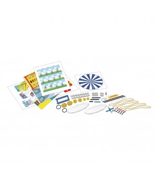 Kit STEM Primele principii ale fizicii aplicate, Gigo Toys - Jucării științifice
