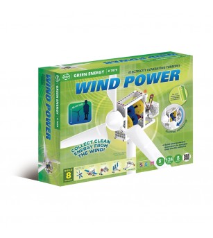 Kit STEM Energia eoliana si aplicatiile ei, Gigo Toys - Jucării științifice