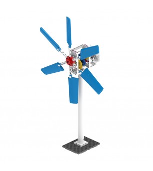 Kit STEM Energia eoliana si aplicatiile ei, Gigo Toys - Jucării științifice