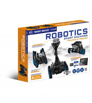 Kit STEM Robotica - Masini inteligente de construit, Gigo Toys - Jucării științifice