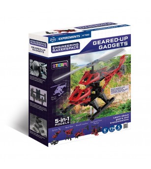 Kit STEM Construieste gadgeturi avansate, Gigo Toys - Jucării științifice