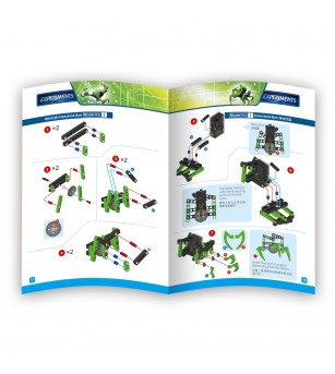 Kit STEM Construieste roboti extraterestrii, Gigo Toys - Jucării științifice