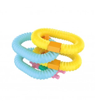 Kit STEM de construit cu tuburi flexibile, Gigo Toys - Jucării științifice