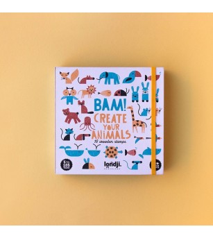 Joc creativ stampile Animale, Londji - Seturi creative pentru copii