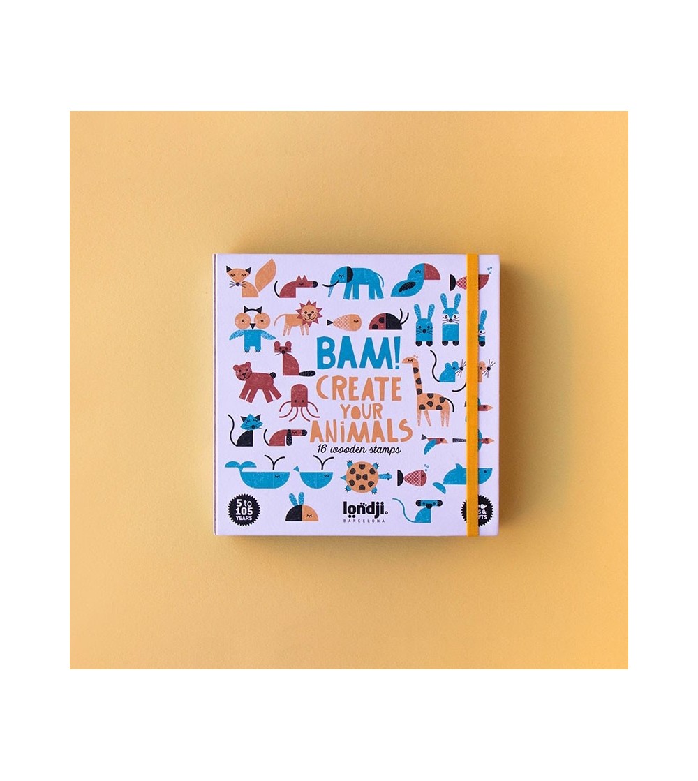 Joc creativ stampile Animale, Londji - Seturi creative pentru copii