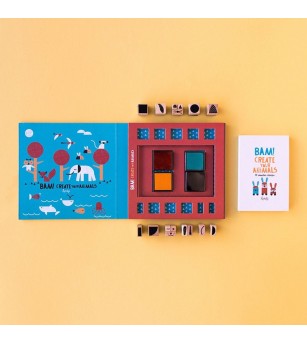 Joc creativ stampile Animale, Londji - Seturi creative pentru copii