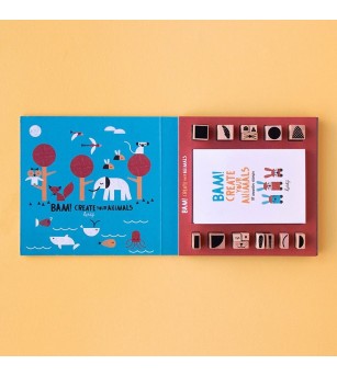 Joc creativ stampile Animale, Londji - Seturi creative pentru copii