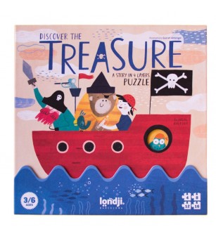 Puzzle Gaseste comoara, Londji - Puzzle-uri