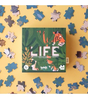 Puzzle Viata in salbaticie, Londji - Puzzle-uri