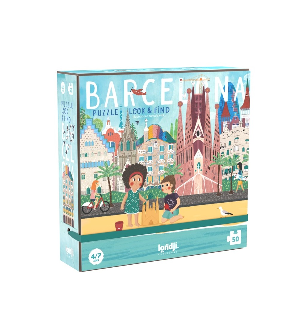 Puzzle Barcelona Sorra, Londji - Puzzle-uri Puzzle Barcelona Sorra, Londji - Puzzle-uri