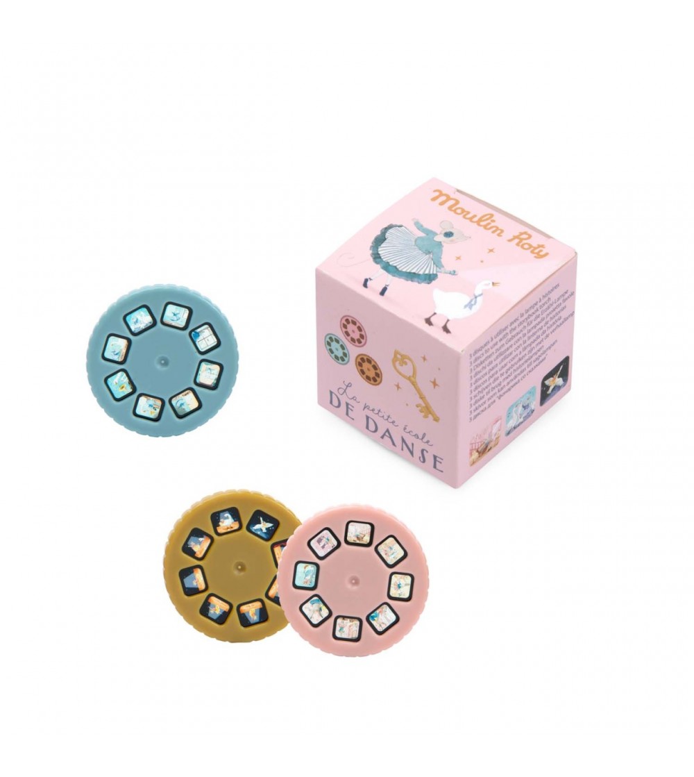 Discuri cu povesti Mica scoala de dans, Moulin Roty - Instrumente muzicale Discuri cu povesti Mica scoala de dans, Moulin Roty - Instrumente muzicale