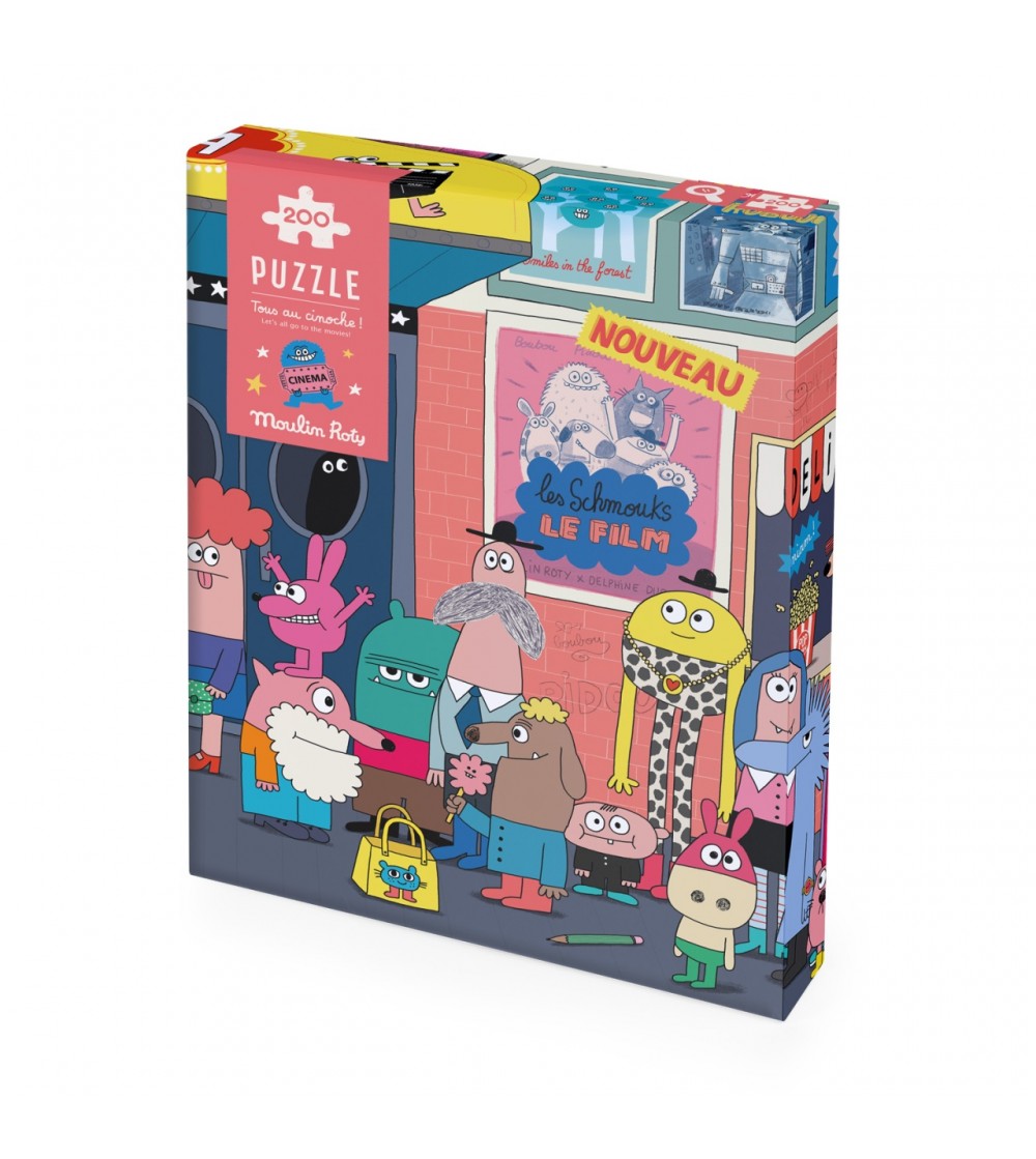 Puzzle observatie La cinema, Moulin Roty - Puzzle-uri