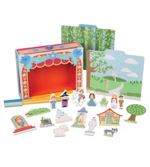 Teatru de masa din lemn, Orange Tree Toys - Jucării de lemn si Montessori
