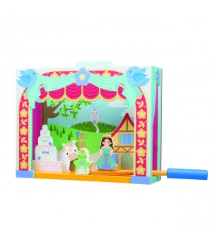 Teatru de masa din lemn, Orange Tree Toys - Jucării de lemn si Montessori