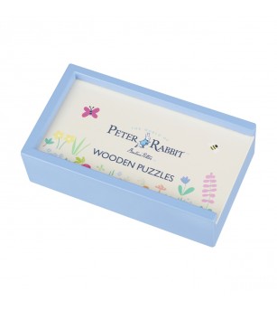Puzzle-uri Peter Rabbit™ in cutie lemn, Orange Tree Toys - Jucării de lemn si Montessori