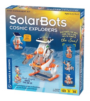 Kit STEM Roboti solari, Thames & Kosmos - Jucării științifice
