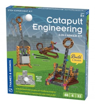Kit STEM Construieste catapulte, Thames & Kosmos - Jucării științifice