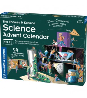Jucarie educativa Kit STEM Calendarul stiintific de Advent versiunea 2, Thames & Kosmos - Acasa