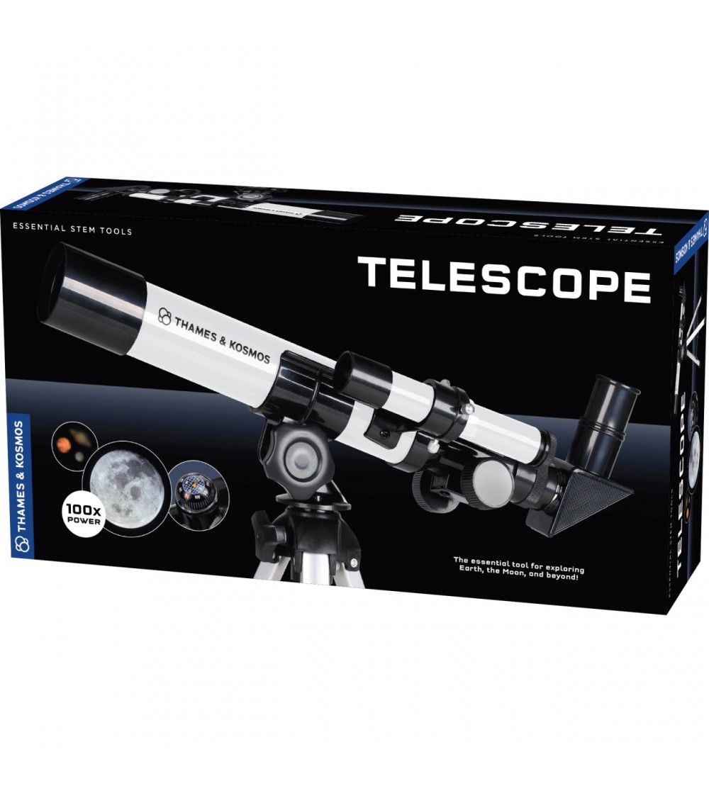 Kit STEM Telescop 100x, Thames & Kosmos - Jucării științifice