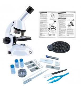 Kit STEM Microscop cu adaptor pentru telefon, Thames & Kosmos - Jucării științifice