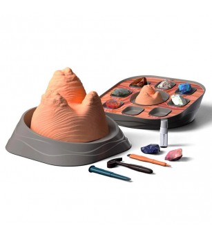Kit STEM de excavare pietre prețioase American wave, TopBright - Jucării științifice