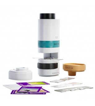Joc STEM Microscop cu proiector 350, TopBright - Jucării științifice