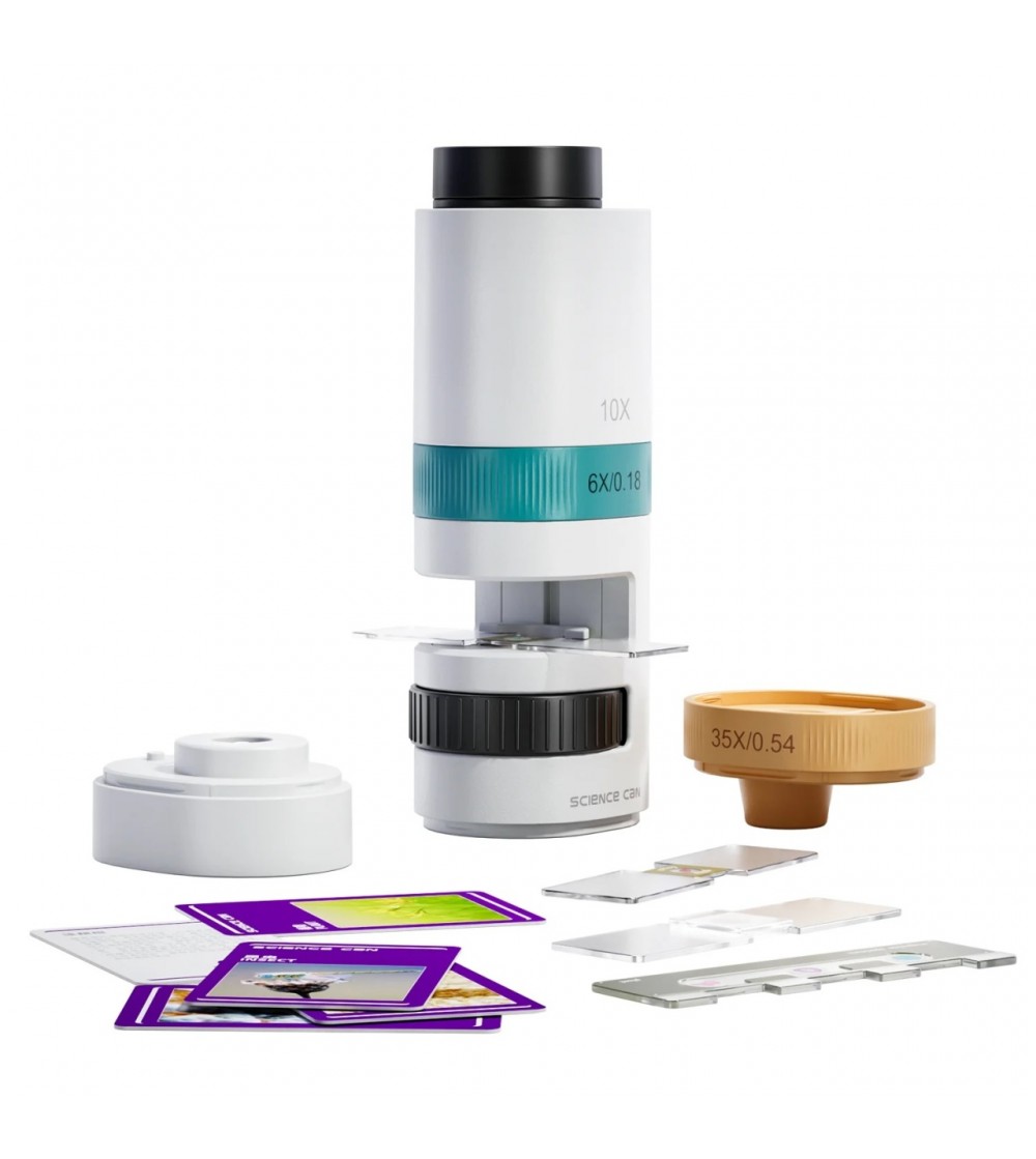 Joc STEM Microscop cu proiector 350, TopBright - Jocuri STEM Joc STEM Microscop cu proiector 350, TopBright - Jocuri STEM