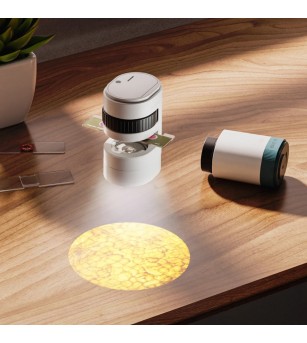 Joc STEM Microscop cu proiector 350, TopBright - Jocuri STEM Joc STEM Microscop cu proiector 350, TopBright - Jocuri STEM