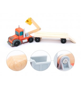 Set mare de vehicule pentru constructii, UMU Toys - Vehicule de jucărie