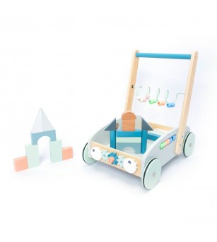 Premergator albastru 5 in 1, UMU Toys - Jucării de lemn si Montessori