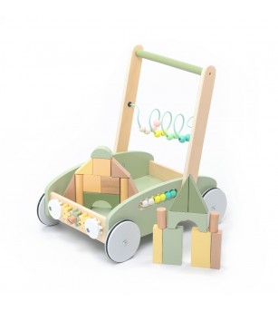 Premergator verde 5 in 1, UMU Toys - Jucării de lemn si Montessori